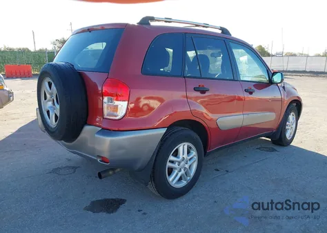 2003 Toyota Rav4 из США, поврежденный, VIN JTEGH20V530082371